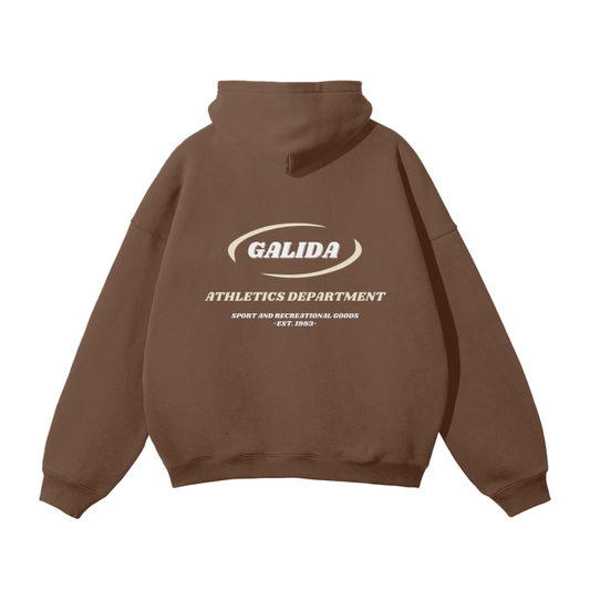 Ath Dept Hoodie in Walnut